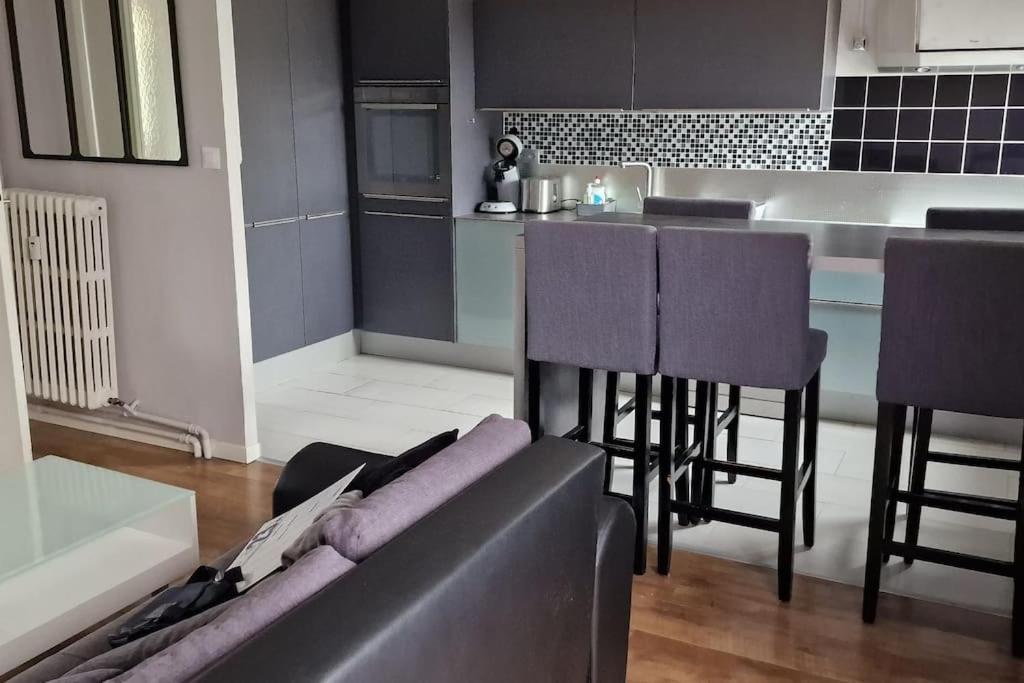 Apartamento Refuge Urbain Chic Avec Balcon Saint-Lô Exterior foto